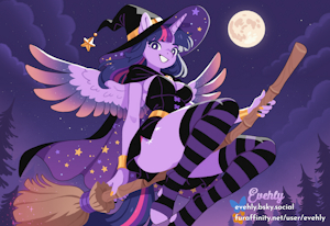 Not-So-Wicked Witch Twilight by Evehly