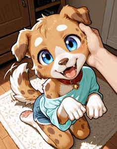 Who a good girl? Yes, you are by Warfare56