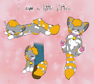 I am a little kitten by Cookid