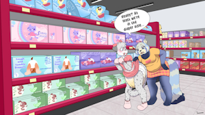 Diaper Aisle by ChronoKitten