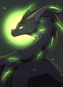 Green Moon | Gift-Comission by RinChi
