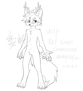 WIP comm by MapleFoxx