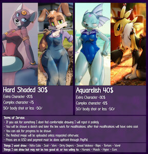 Commissions are OPEN by LilyBird