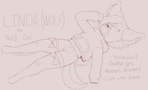 Linda Wolf by hanage1
