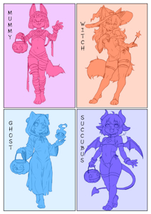 Halloween YCH Two 2026 by joykill