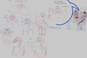 Sketchpage - Princess Mimi by PastelWinter