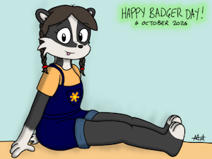 Happy Badger Day! by Matathesis