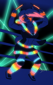 Rainbow In The Dark by SnapInABox