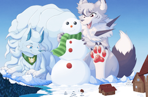 Bigger Snowman by Zeevee