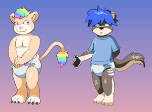 Edward and Lewis by 6SpaceTime1Dragon7