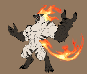 Weretober Siamese Hell Liger by Undeadkitty13