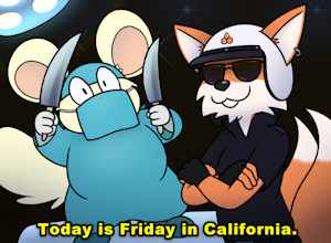 Today Is Friday in California by Nishi