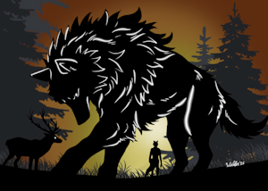 Spirit Wolf by wielder13