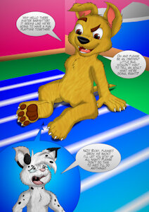 Ricky teases his babysitters again by Zenobius