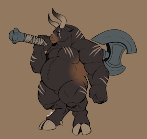 Weretober Auroch by Undeadkitty13