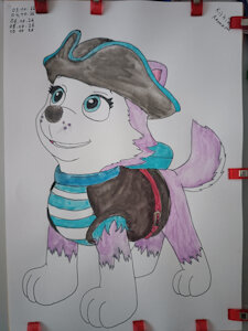 Everest the Pirate Pup by Kashichirido