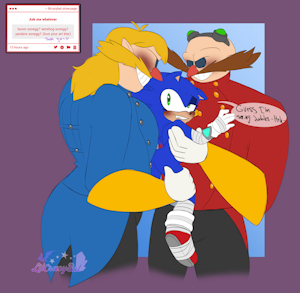 Caught between two Eggs (request) by LilCrazyBat