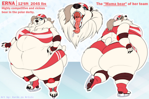 Commission //&nbsp;&nbsp;Erna ref sheet by BardoEnKrisis