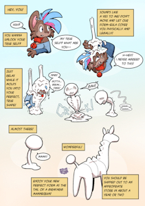 Girafarig Mannequin Tail by TrevorFox