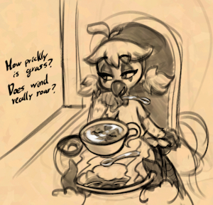 Peckin' Around 1 - Gifted by VioletEchoes