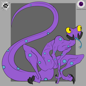 Purple Spotted Reptilicabra Adopt-OPEN by ChaosEye