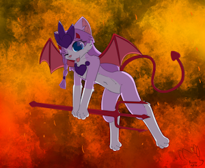 - Devil Miu - by FeeshyArtist