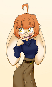 Bnuuy new hairdo by sandwichanomaly