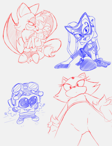 Sketches by JumpAroundJumpJump