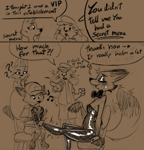 Nick's Past - Secret Menu by SoulCentinel