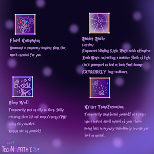 My lists of magic 5 by Netherkitty