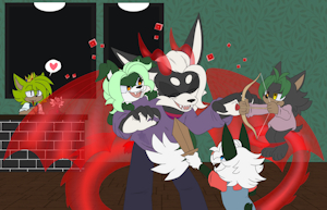 Dadfinite Week Day 3 - Make Believe by YunieTrashmutt