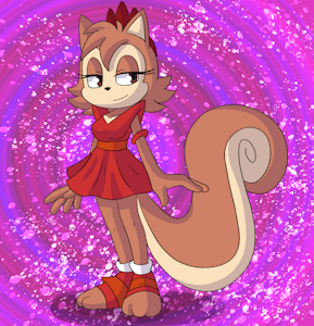 Princess Sally Acorn by BlackFlash09
