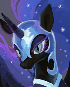 Nightmare Moon by ButtercupSaiyan