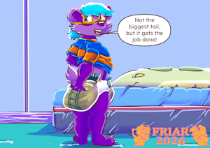 Tiny Tail Badger by Friar