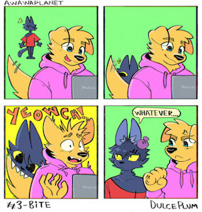 Awawaplanet #3 - Bite by DulcePlum