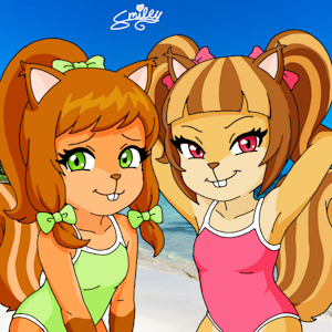 The SquirrelGirls by ShySmiley