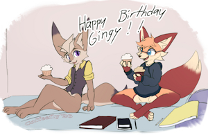 Happy Bday Gingy! by CoffeeFly