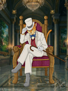 Kneel before The Baron (socks) by Tsukuyomibloom