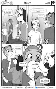 Cats n Cameras Strip 811 - At that moment by cheetahjab