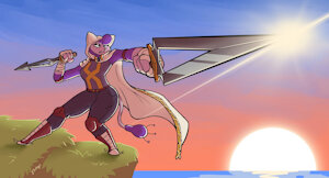 Vivian, Ready to Rock | Comm by Sunset0Infinity