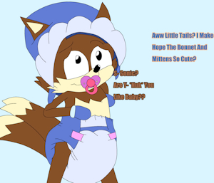 Tails Too Cute :3 by OggyThePamp