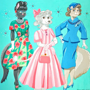 1950's Divas by FoxyFlapper