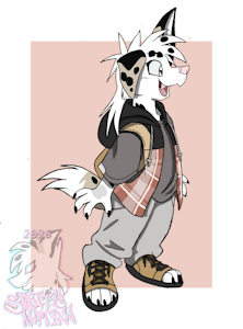 Renosuke "Reno" Wolfmatian by SpottyNatian441