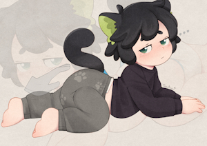 Xiaohei by Tanukeart