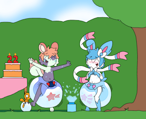 Backyard Birthday FIX (GIFT) by BurstClouds