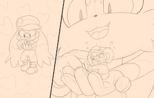 Kwala and Wahoo by Sparkythechu