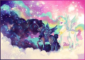 Luna & Celistia by Dragen88