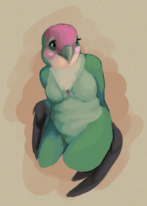 Gibbons Lovebird by Creoste