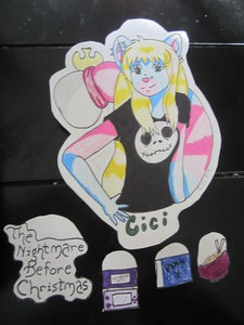 Dangle Type Badge by CottonCandyArt