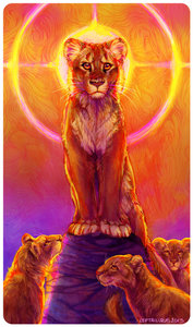 Tarot : THE EMPRESS by Leptailurus